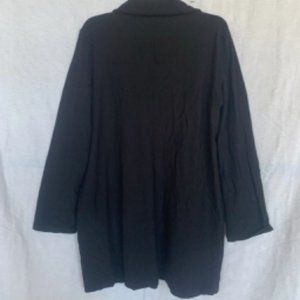 Eileen Fisher Jackets & Coats - Black Stretch Crepe Jacket Eileen Fisher Jackets & Coats - Black Stretch Crepe Jacket